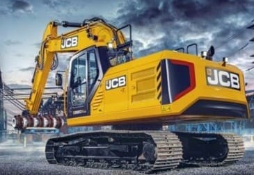 Excavadora JCB: alto rendimiento y precisión para trabajos exigentes en construcción e industria.